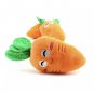 Carrot Squeaky Plush Pet Chew Toy Puppy Dog Kitty Cat Cute Play Toys Fetch Interactive Supplies