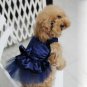 Rhinestone Gems Pet Tutu Dress XS-L Princess Lace Skirt Puppy Dog Cat Costume Apparel Clothes