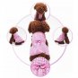 Lattice Princess Pet Bow Dress S-XL Puppy Dog Sleeveless Summer Spring Fashion Pet Clothes Apparel