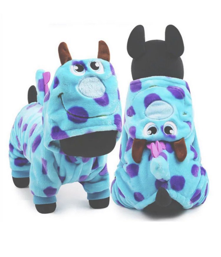 Xxs Dog Halloween Costumes
 Sulley Monsters Inc Disney Pixar XXS L Pet Hoo Puppy Dog Costume