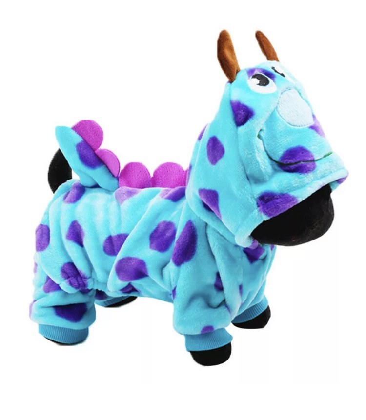 Sulley Monsters Inc Disney Pixar XXSL Pet Hoodie Puppy Dog Costume