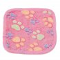 Small Soft Warm Pet Paw Print Blanket Hamster Puppy Blanket Comfortable Puppy Dog Cat Pet Mat