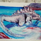 Godzilla eating Blue Whale