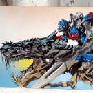 Grimlock and Optimus Prime