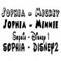 Sophia the First Room Decor - Wall Decal Removable Sticker CUSTOM NAME
