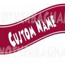 Poppy Troll Room Decor -  Wall Decal Removable Sticker CUSTOM NAME-Hot Pink
