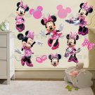 Minnie Mouse Clubhouse Room Decor -  Wall Decal Removable Sticker