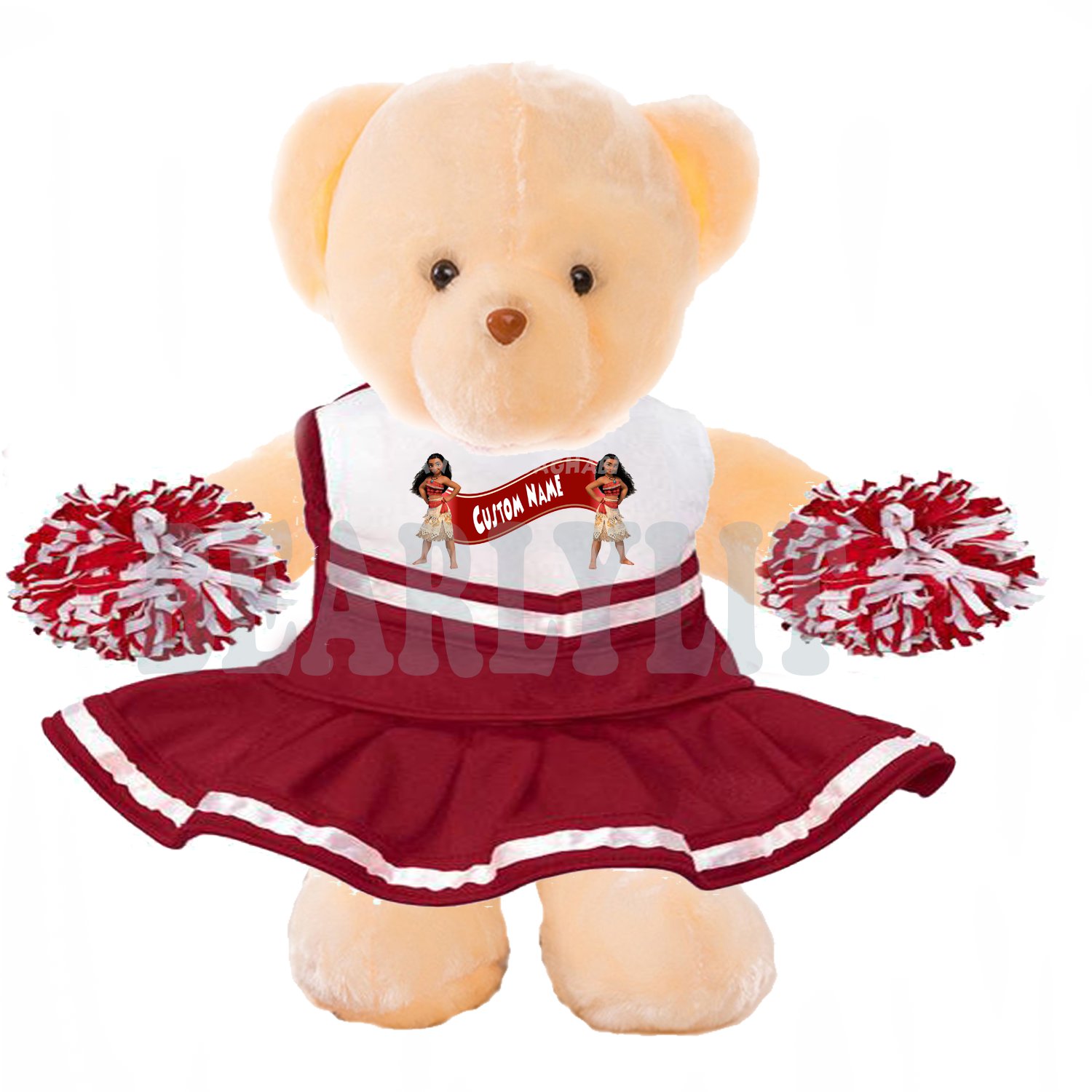 Moana LED Teddy Bear - Customized/Personalized