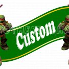 Teenage Mutant Ninja Turtle Wall Decal (Inspired)