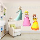 Princess Rosalina Princess Peach and Princess Daisy Wall Decal (Inspired)