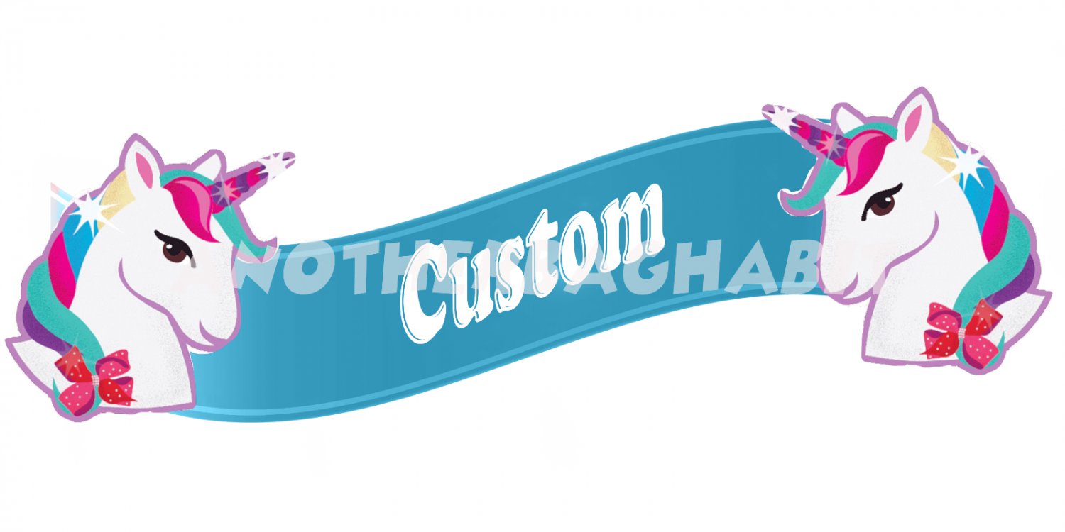 JoJo Siwa Banner Wall Decal (Inspired)