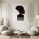 African American Art | Queen | LED Art | Black History | Black Girl Magic