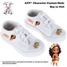 Moana (Inspired) Toddler Canvas Shoes Sneakers - CUSTOM/Personalized