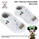 Safari Minnie Mouse (Inspired) Toddler Canvas Shoes Sneakers - CUSTOM/Personalized
