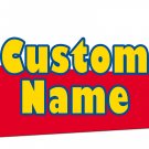 Buzz Lightyear Toy Story Banner Wall Decal (Inspired)