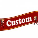 The Incredibles Room Decor -  Wall Decal Removable Sticker CUSTOM NAME