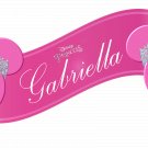 Minnie Princess Banner -  Wall Decal Removable Sticker CUSTOM NAME