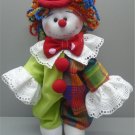 Clown Doll, Handmade, Clown Art Doll, Clown Decorative Doll