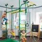 PEGAS: Kid's Indoor Home Gym Swedish Wall Playground Climbing Set