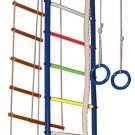 Shipboy-2C Children's Indoor Home Gym Swedish Wall Playground Set for Kids