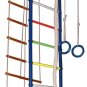 Shipboy-2C Children's Indoor Home Gym Swedish Wall Playground Set for Kids