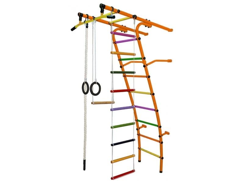 Stella-1C Plus: Kid's Indoor Home Gym with Accessories
