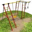Kids Outdoor Gym Playground Backyard Set - ABC-book-2