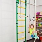 Comet-5 - Children's Home Gym Swedish wall with Accessories
