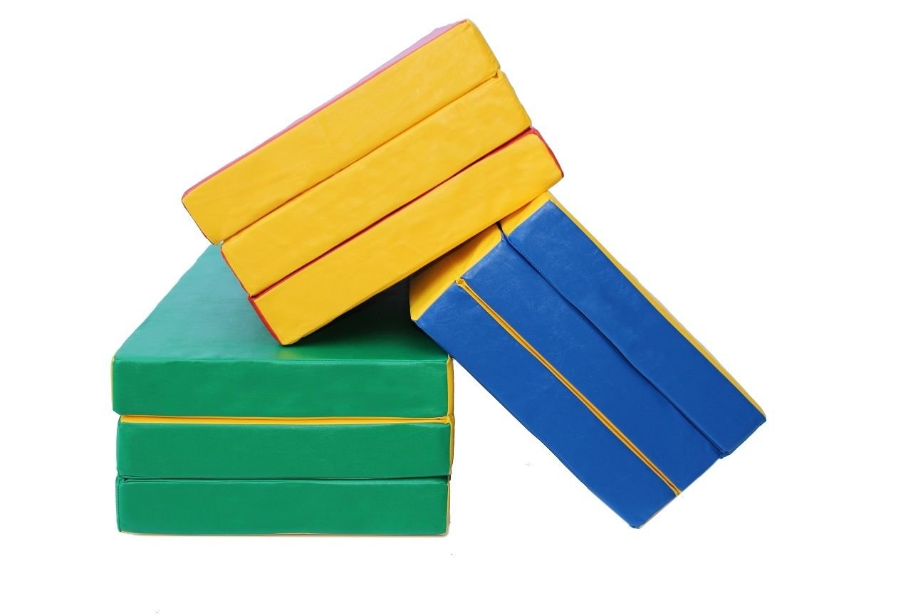 Crash gymnastic mat folding 60''x40''x4'' (150x100x10cm)