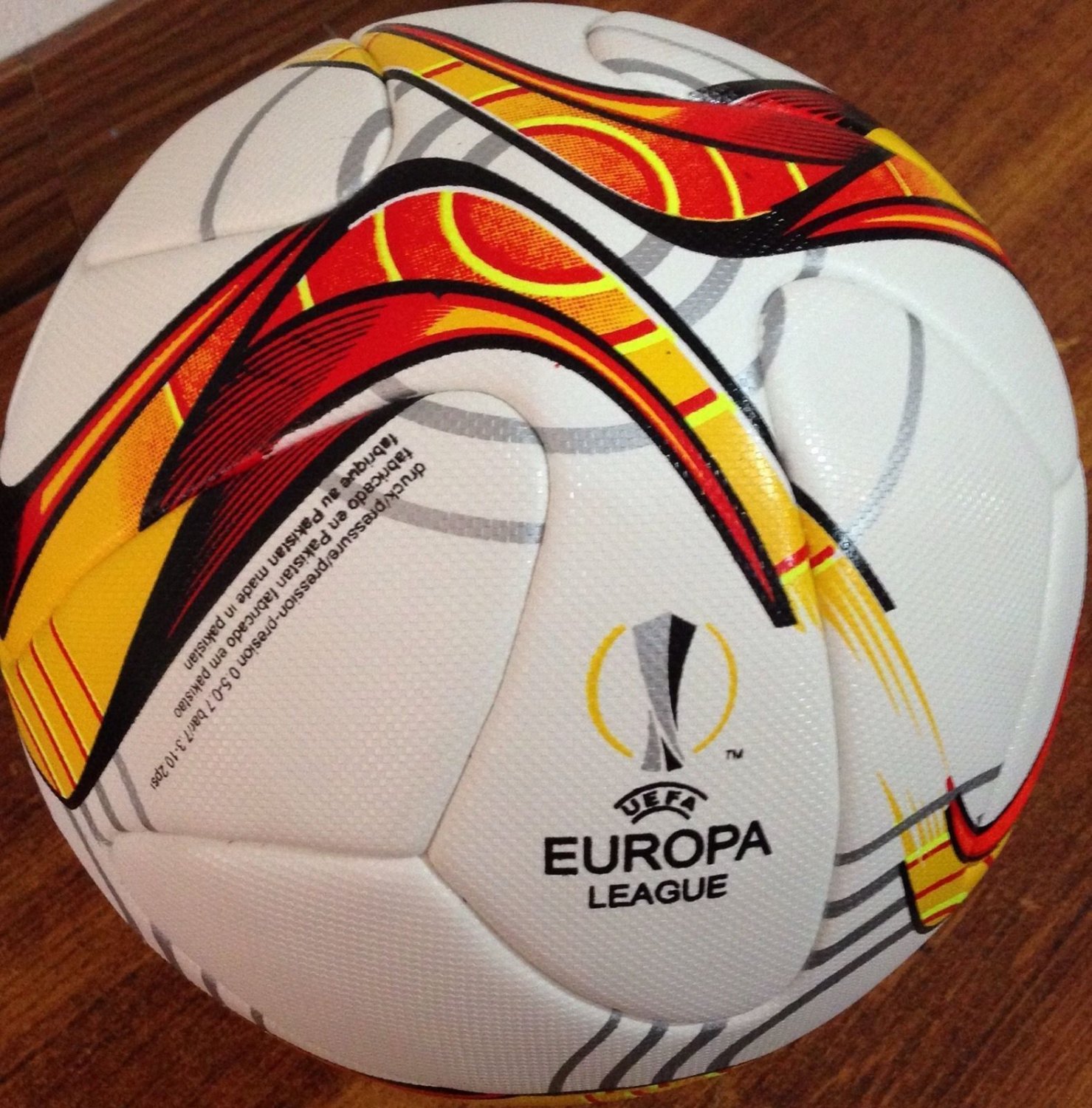 ADIDAS UEFA EUROPA LEAGUE 14-15 MATCH BALL THERMAL BONDED ...