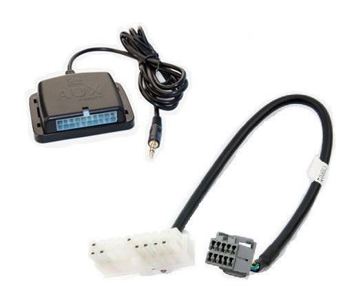 Chrysler radio auxiliary audio input interface. Play aux MP3 on factory stereo