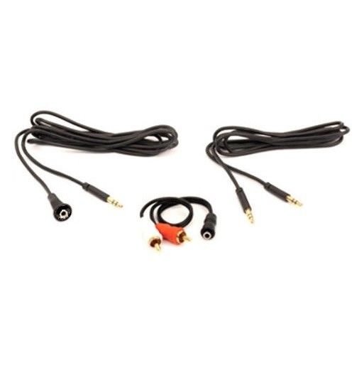 iSimple IS335 Aux Dash Mount 3.5mm Female to 3.5mm Male Stereo RCA Input
