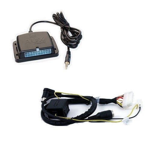 Volvo 00+ radio auxiliary audio input interface. Add aux MP3 to factory stereo