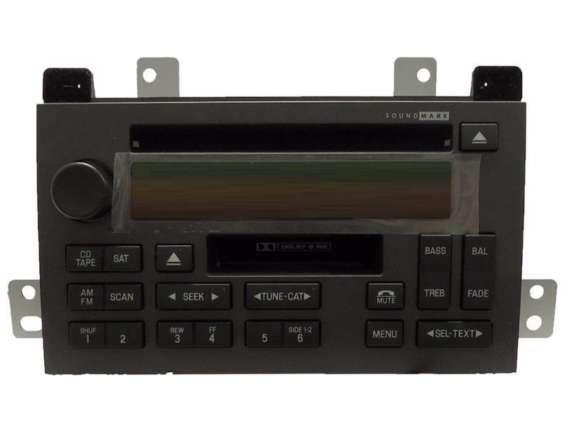 Lincoln Town Car SoundMark CD Cassette radio. New OEM factory stereo. 2005-2009