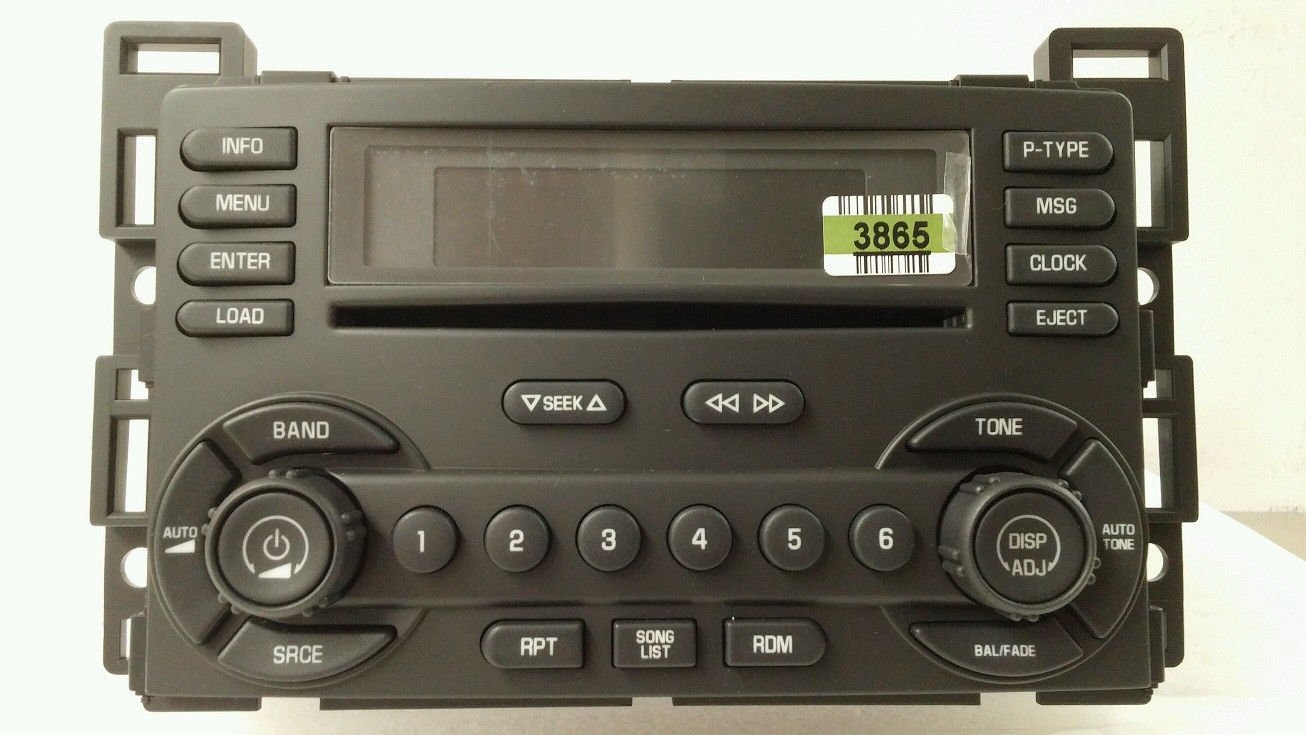 Pontiac G6 CD6 XM ready radio. OEM factory Delco stereo. 15243188 NEW