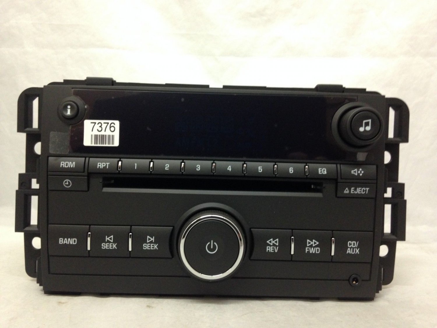 CD aux radio for 2006+ Impala Monte Carlo. OEM stereo. NEW factory original U1C