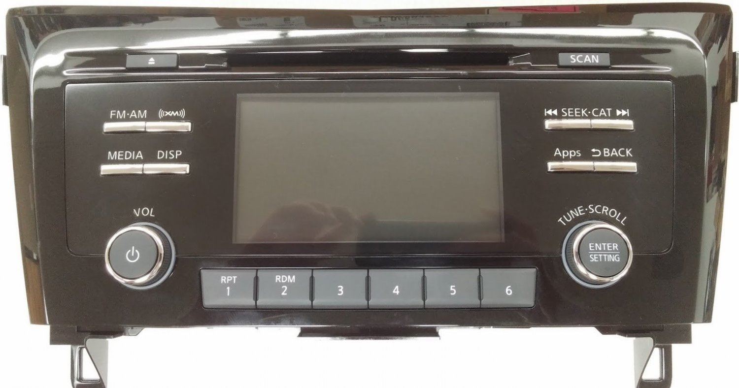 Rogue 2014-2016 MP3 CD USB SiriusXM radio. New OEM factory original stereo 9TB0A