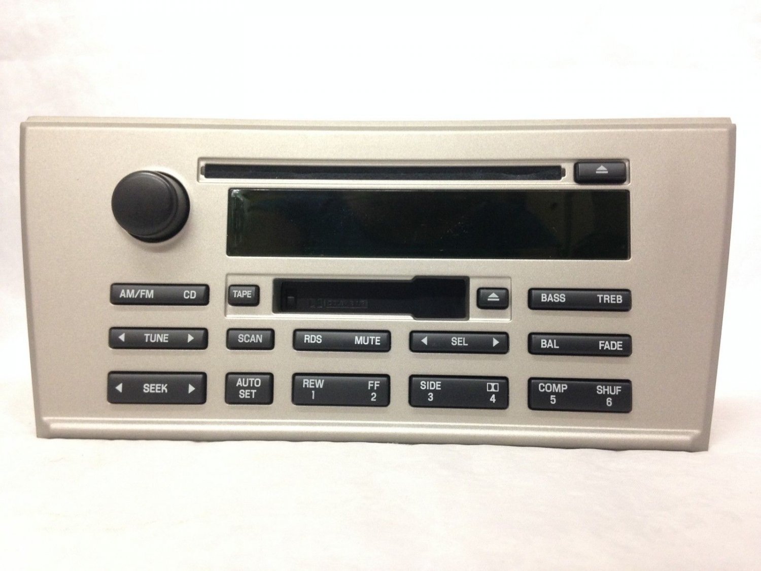 Lincoln LS CD cassette radio. Original OEM stereo. Factory remanufactured 3W4T