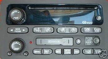 Chevy CD Cassette radio 2000+ Impala Monte Carlo XM capable
