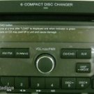 Honda Pilot 06-08 CD6 XM ready 1TV5 radio.OEM factory original CD.39100-STW-A200
