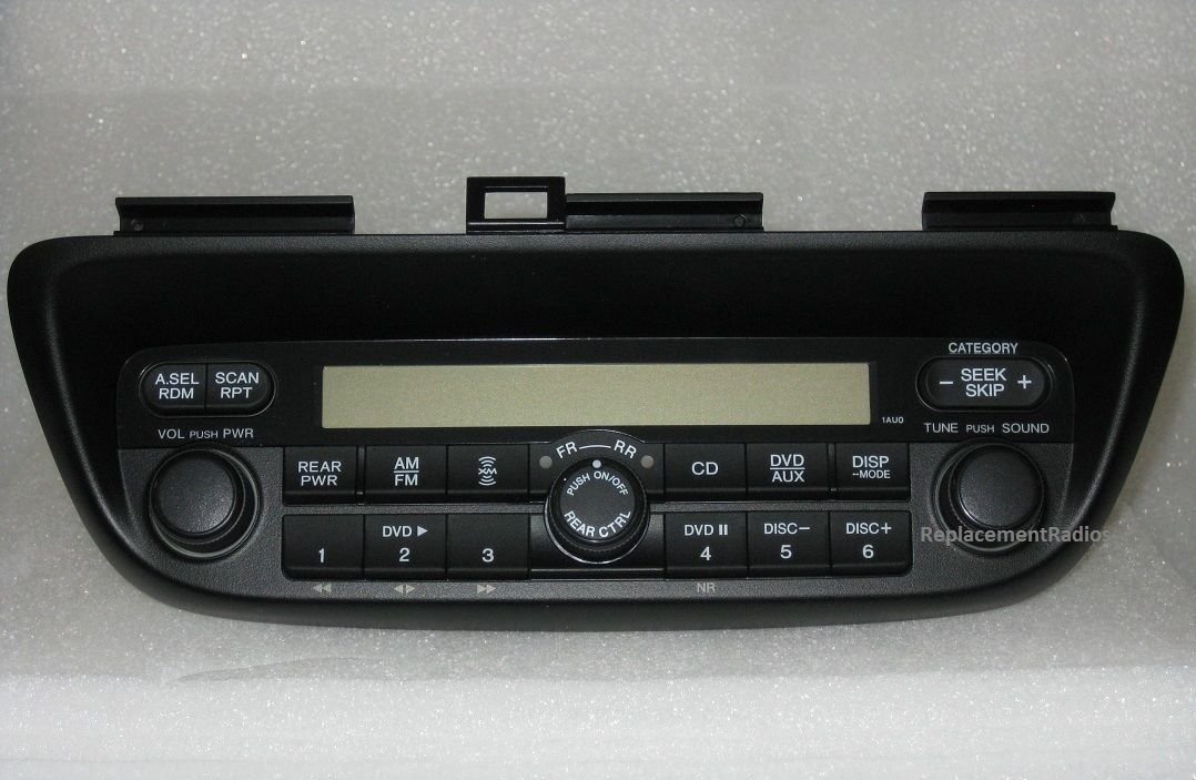 Honda Odyssey AM FM XM DVD NAV radio control head. OEM factory original receiver