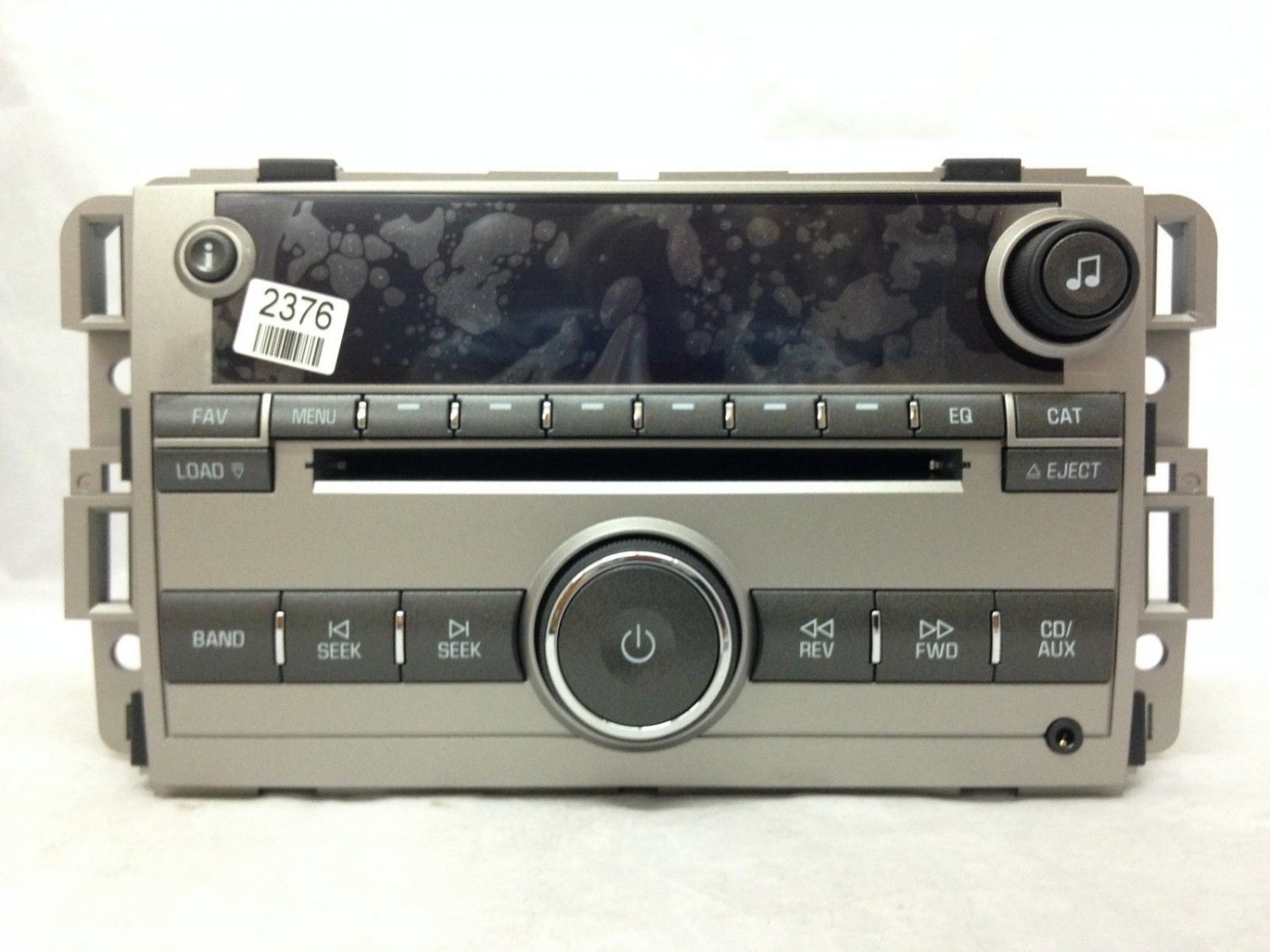 Lucerne CD6 MP3 XM ready radio. OEM factory GM Delco Buick stereo. 25992376