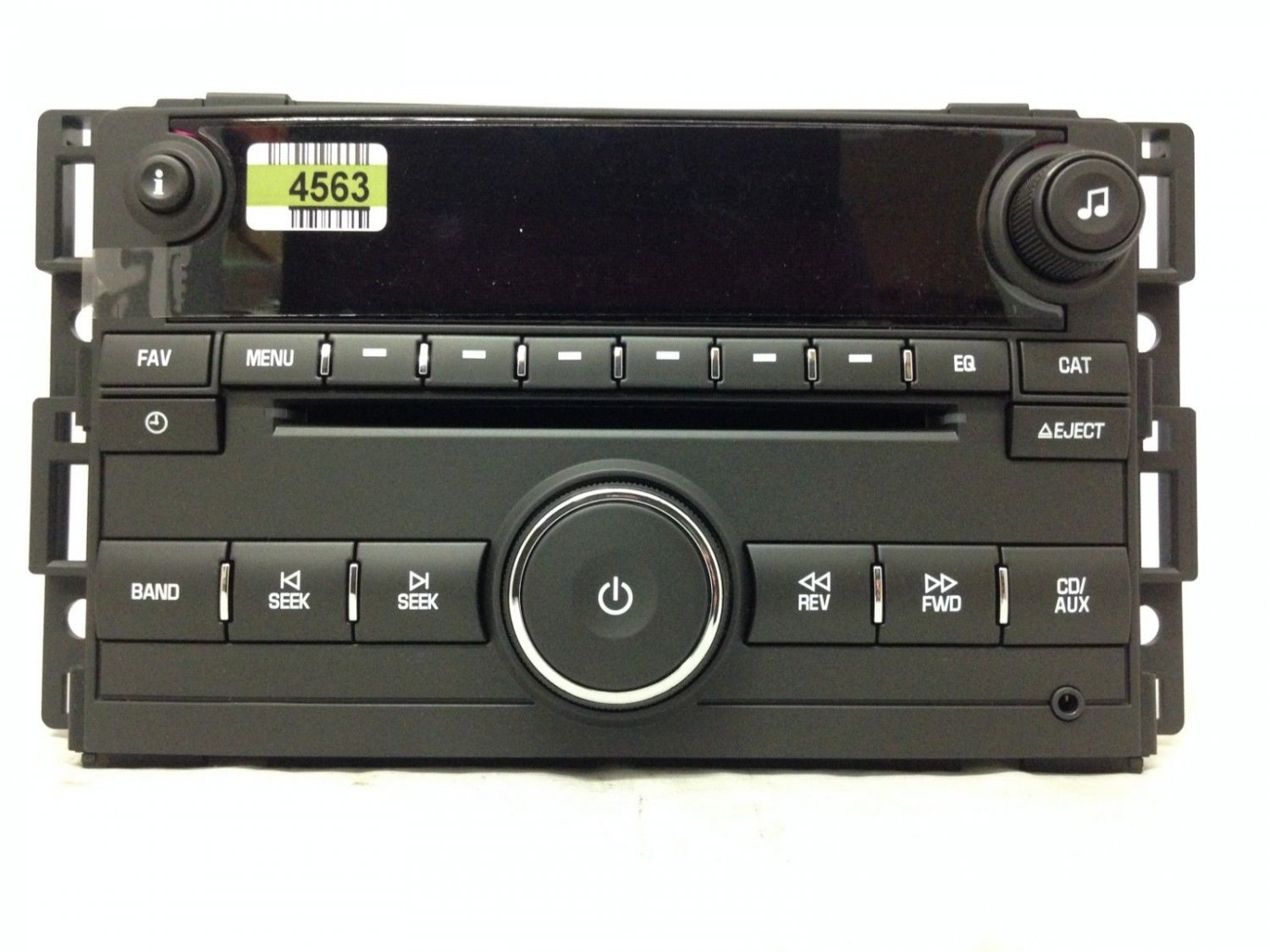 CD MP3 XM ready radio for 20092010 G6. OEM factory Delco stereo. NEW