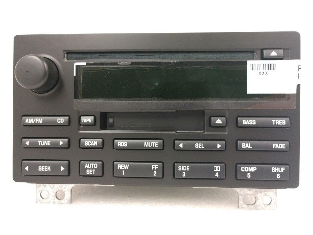 Ford CD cassette radio. OEM original stereo. Factory remanufactured