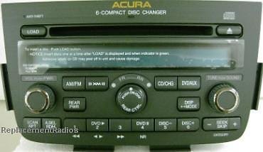 Acura MDX 2005-2006 CD6 DVD control radio. OEM factory original CD changer. NEW