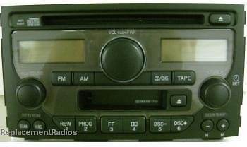 Honda Pilot 2003-2005 CD Cassette radio 1TV1. OEM factory original stereo. New!!