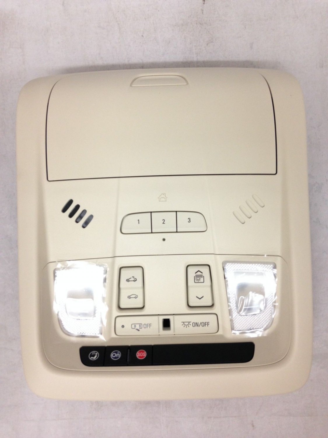 Acadia overhead console with HomeLink Garage Door Opener, Sunroof, OnStar