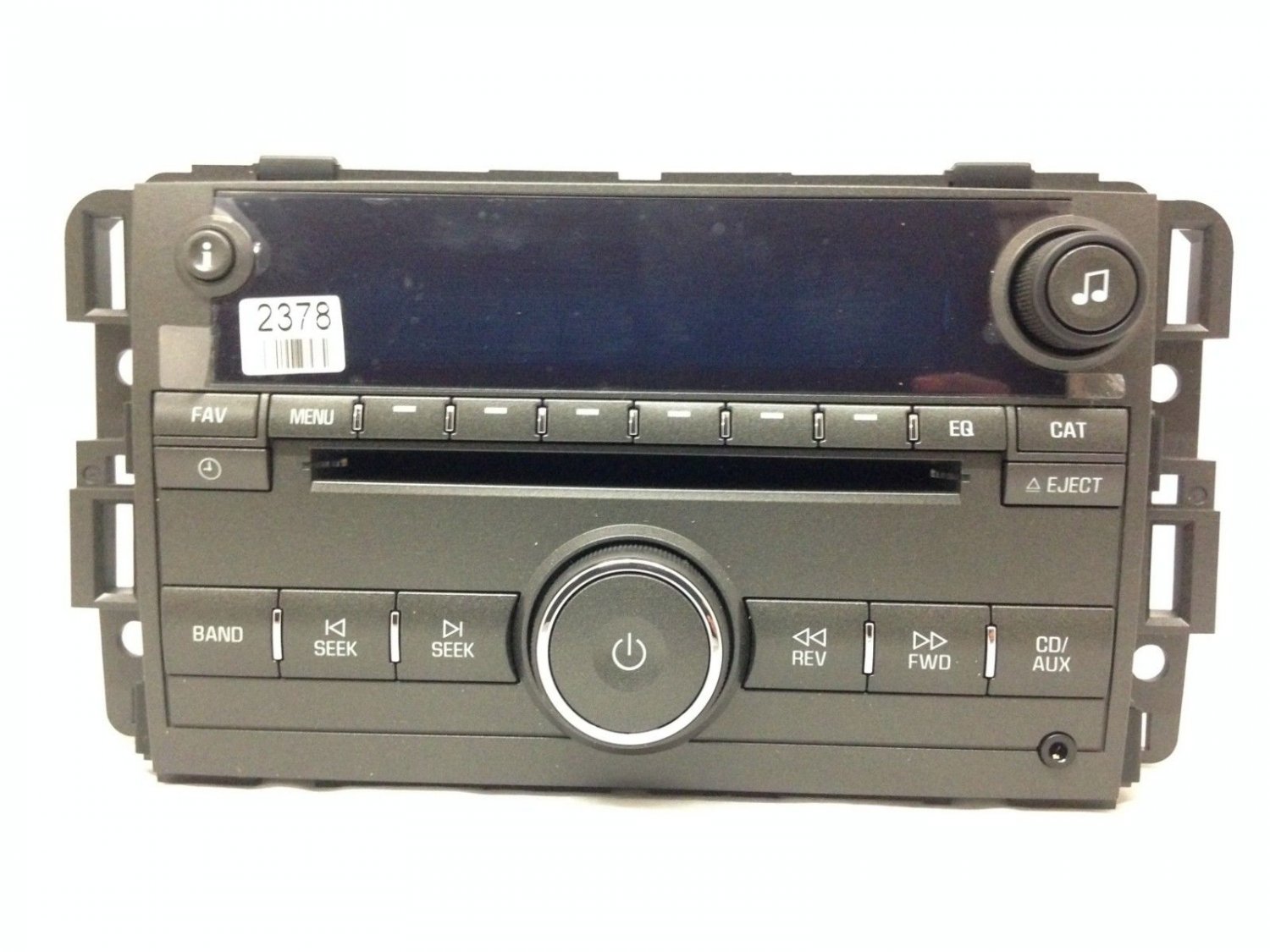 Lucerne 2009 CD MP3 XM ready radio. OEM factory GM Delco Buick stereo. NOS new
