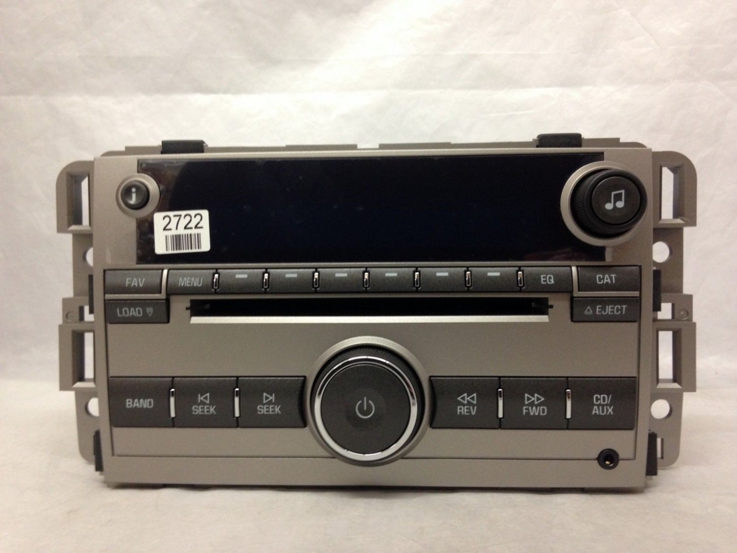 Lucerne 08-09 CD6 MP3 XM ready radio. OEM factory GM Delco Buick stereo. NOS new