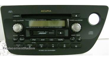 Acura RSX CD6 Cassette BOSE 1TJ3 radio. OEM factory original CD. 39100-S6M-A600
